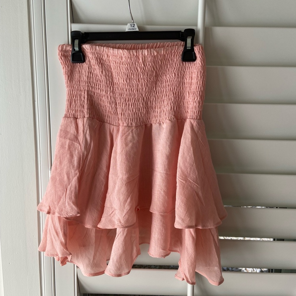 Pink skirt